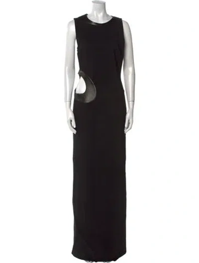 Pre-owned Tom Ford Vintage Long Dress In Black