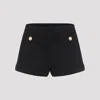 Tom Ford Blue Virgin Wool Bermudas In Midnight Blue