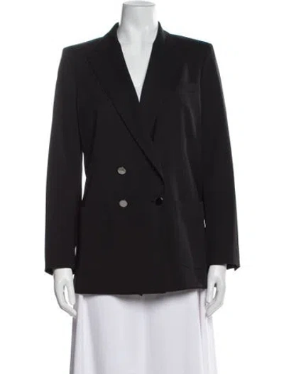 Pre-owned Tom Ford Virgin Wool Blazer In Black