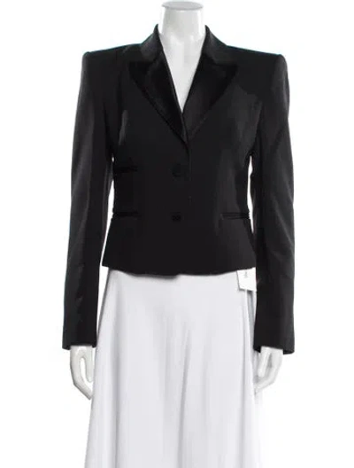 Pre-owned Tom Ford Virgin Wool Blazer W/ Tags In Black