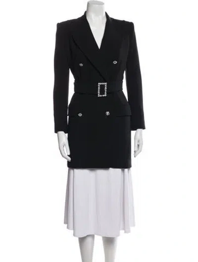 Pre-owned Tom Ford Virgin Wool Coat In Black