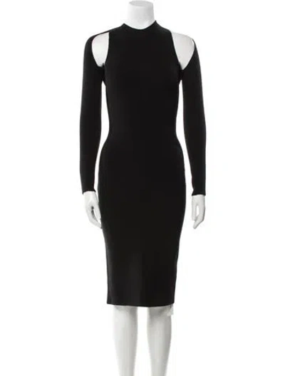Pre-owned Tom Ford Virgin Wool Dress Set W/ Tags In Black