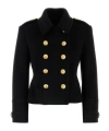 Tom Ford Embellished Wool-felt Jacket In Black