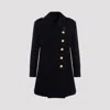 Tom Ford Asymmetric Wool-cashmere Duffle Peacoat In Navy