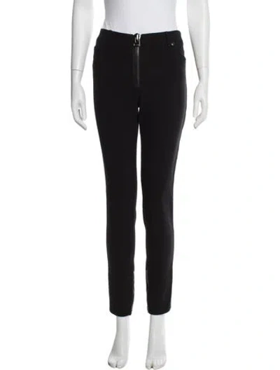 Pre-owned Tom Ford Virgin Wool Skinny Leg Pants In Black