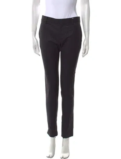 Pre-owned Tom Ford Virgin Wool Skinny Leg Pants In Gray
