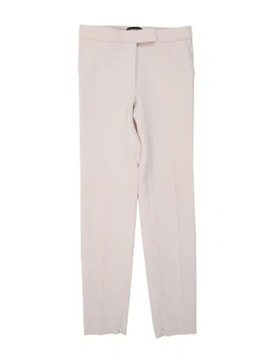 Pre-owned Tom Ford Virgin Wool Skinny Leg Pants In Pink