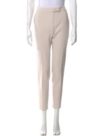 Pre-owned Tom Ford Virgin Wool Straight Leg Pants In Neutral
