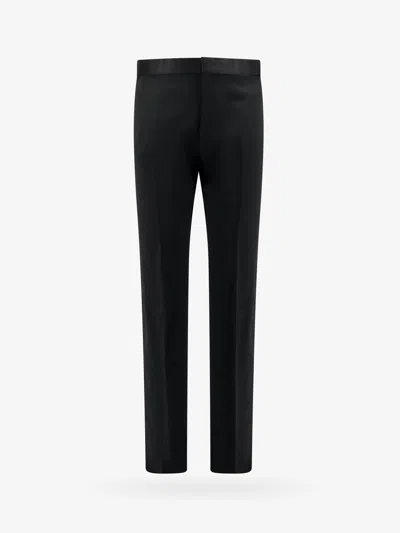TOM FORD VIRGIN WOOL TROUSER WITH SATIN PROFILES