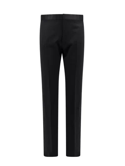 TOM FORD VIRGIN WOOL TROUSER WITH SATIN PROFILES