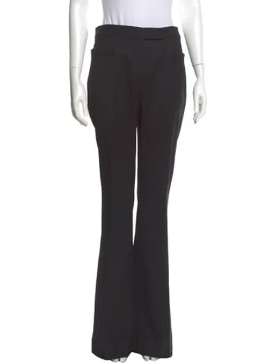 Pre-owned Tom Ford Virgin Wool Wide Leg Pants W/ Tags In Black