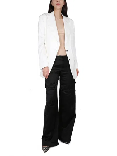 Tom Ford Viscose Blazer In White