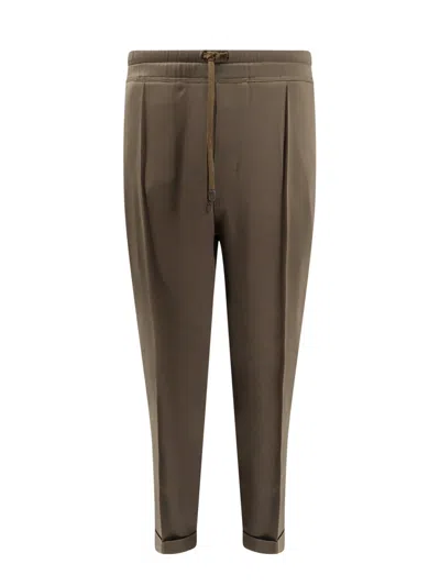 Tom Ford Viscose Blend Trouser In Brown