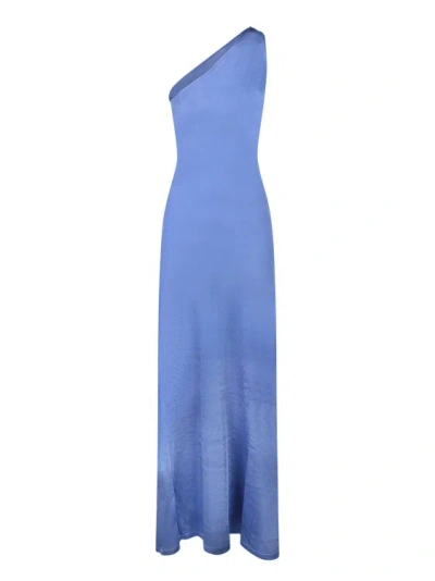 Tom Ford Viscose Dress In Blue
