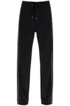 Tom Ford Black Piping Sweatpants In Black (black)