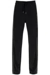 Tom Ford Black Piping Sweatpants In Black