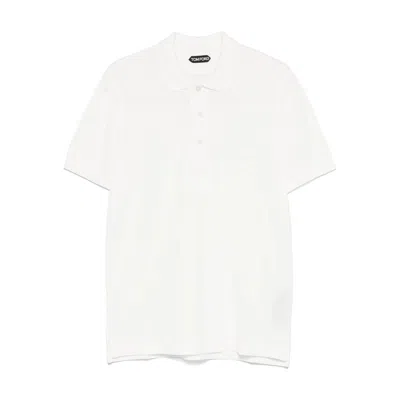 Tom Ford Viscose Sweaters In White