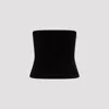 Tom Ford Velvet Strapless Top Fitted Silhouette