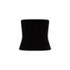 Tom Ford Velvet Strapless Top Fitted Silhouette In Black
