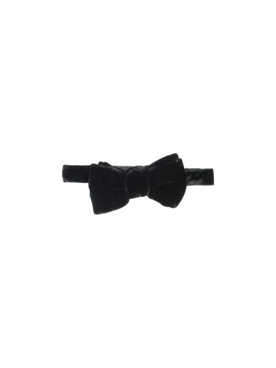 Tom Ford Viscose-cupro Satin Tie In Black