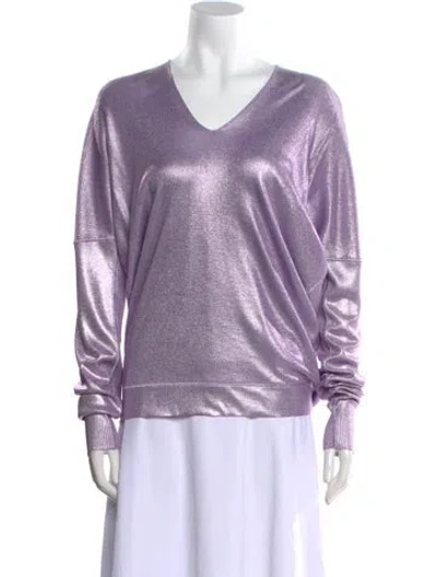 Pre-owned Tom Ford V-neck Long Sleeve Sweatshirt