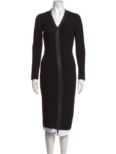 Pre-owned Tom Ford V-neck Sweater In Black