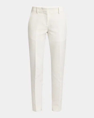 Tom Ford Waffle Slim-leg Cigarette Trousers