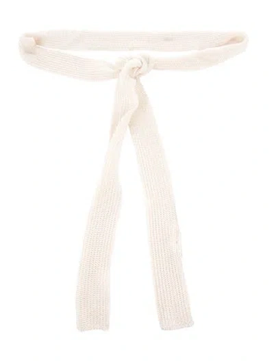 Pre-owned Tom Ford Waist Belt In Neutral