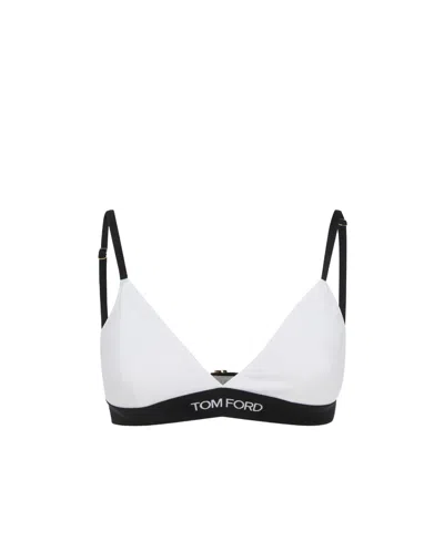 Tom Ford Bra Top In White