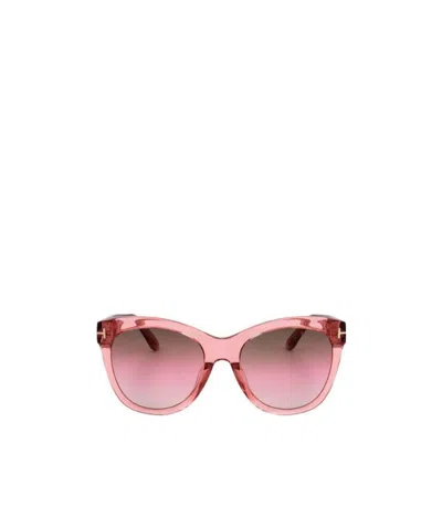 Tom Ford Wallace Cat-eye Sunglasses In Pink