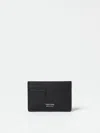 Tom Ford Black Card-holder With Embossed Logo