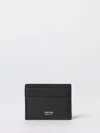 Tom Ford Logo Card Holder In Brown
