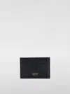 Tom Ford Soft Grain Leather T Line Classic Card Holder In 黑色