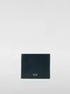 Tom Ford Soft Grain Blue Bifold Wallet In Blue