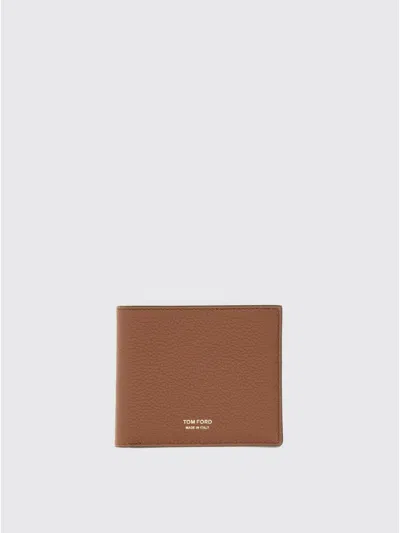 Tom Ford Wallet  Men Color Leather In Brown