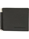 Tom Ford Wallet With T-shaped Money Clip In Black