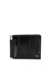 Tom Ford Shin Black Money Clip Wallet In Black