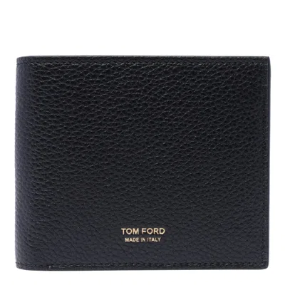 Tom Ford Classic Bifold Wallet In Black