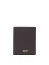 Tom Ford Wallets & Card Holders Bordeaux In Brown
