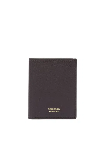 Tom Ford Wallets & Card Holders Bordeaux