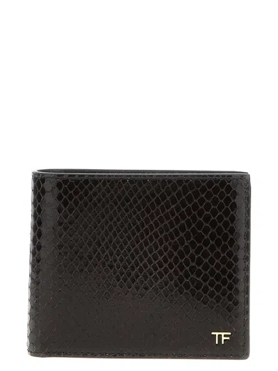 TOM FORD TOM FORD SNAKE PRINT WALLET