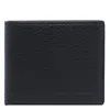 Tom Ford Printed Deer Leather Elongated T Line Classic Bifold Wallet Accessories In Black