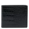 Tom Ford Crocodile Leather Wallet Wallets And Card Holders Brown In Black