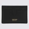 Tom Ford Soft Grain Leather T Line Classic Card Holder