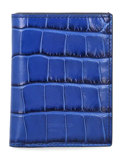 Tom Ford Wallets In Blue