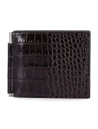 TOM FORD TOM FORD WALLETS BROWN