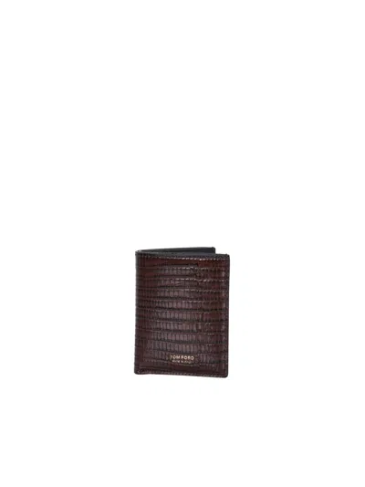 Tom Ford Wallets In Chocolate Brown