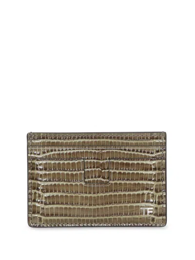 Tom Ford Wallets In Green
