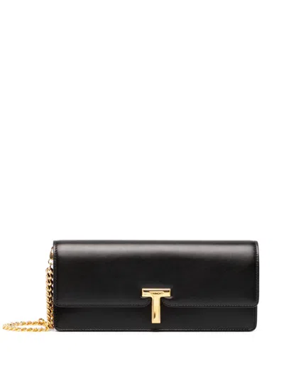 Tom Ford Wallis Clutch In Black