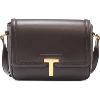 Tom Ford Wallis Crossbody Bag In 1b087 Espresso